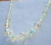Crystal cube choker  picture